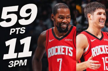 Kevin Durant (31 PTS) & Reed Sheppard (28 PTS) BALLED OUT vs Nuggets | December 19, 2025