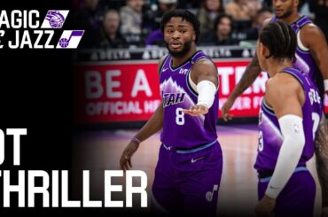 DRAMATIC OT game vs Magic 🚨 | UTAH JAZZ