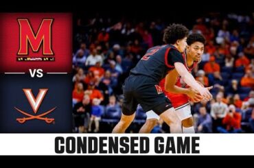 Maryland vs. Virginia Condensed Game | 2025-26 ACC Men's Basketball