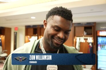 Zion Williamson on gaining rhythm, return to court | Pelicans-Pacers Postgame Interview 12/20/25