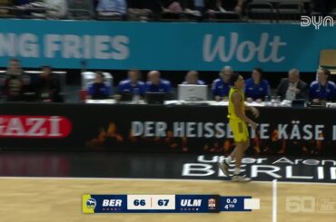 Highlights: ALBA BERLIN vs. Ratiopharm Ulm (Saison 2025/26) easyCredit BBL | Dyn Basketball