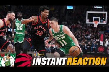 INSTANT REACTION: PASSPORT P's UNREAL 19-point third quarter leads way C's in win in Toronto 😮‍💨
