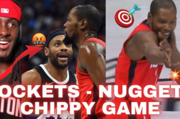 DON'T POKE THE BEAR..  Nuggets Vs Rockets Highlights Reaction