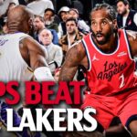 Clippers Clutch Win Over the Lakers