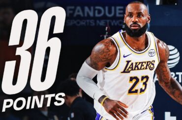 LeBron James SEASON-HIGH 36 PTS vs Clippers | December 20, 2025