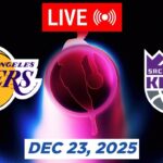 NBA LIVE! Los Angeles Lakers vs Sacramento Kings December 22, 2025 | 2025 NBA Season Live 2K