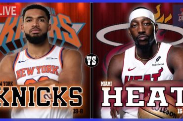 New York Knicks VS Miami Heat LIVE Play-By-Play | Pre and Post Game Coverage!