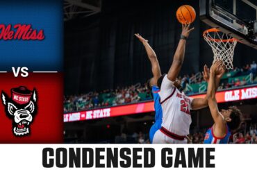 Ole Miss vs. NC State Condensed Game | 2025-26 ACC Men’s Basketball