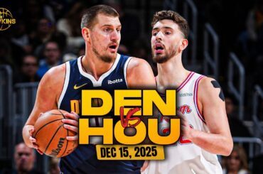 Houston Rockets vs Denver Nuggets Full Game Highlights | Dec 15, 2025 | FreeDawkins