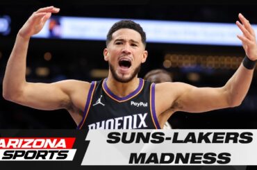 How did the Suns-Lakers game go sideways?