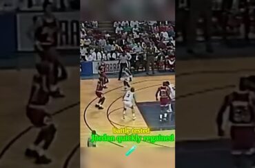 He Punched MJ... And Paid The Ultimate Price!  #michaeljordan #dennisrodman #chicagobulls #nba