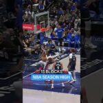 Block party at the AAC 🚫 #dallasmavericks #nba #blocks