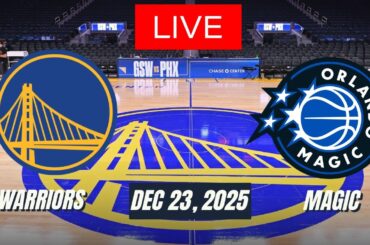 NBA LIVE! Orlando Magic vs Golden State Warriors  | December 23, 2025 | Warriors vs Magic | 2K