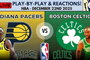 NBA: Indiana Pacers vs Boston Celtics (Live Play-By-Play & Reactions)