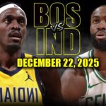 Boston Celtics vs Indiana Pacers Full Game Highlights – December 22, 2025 | NBA Season