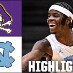 East Carolina Pirates vs. North Carolina Tar Heels | Full Game Highlights | ESPN College Basketball