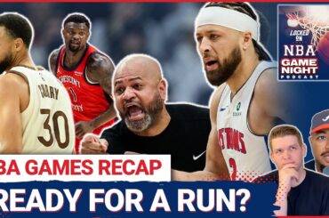 Cade Cunningham EJECTED but Pistons Still Win?! | Warriors, Pelicans, Cavs Go on runs | NBA Postgame