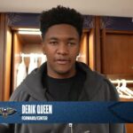 Derik Queen on getting stops down the stretch | Pelicans-Mavericks Postgame Interview 12/22/25