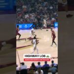 what's more impressive...the lob or the finish? 👀