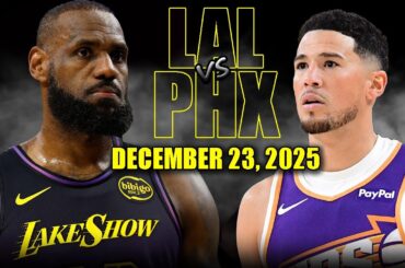 Los Angeles Lakers vs Phoenix Suns Full Game Highlights – December 23, 2025 | NBA Season