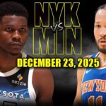 New York Knicks vs Minnesota Timberwolves Full Game Highlights – December 23, 2025 | NBA Season