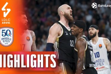 UNREAL Finish After TWO OTs | ASVEL -  Efes | R18 BASKETBALL HIGHLIGHTS 2025-26