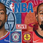 LIVE: LOS ANGELES CLIPPERS vs HOUSTON ROCKETS | NBA | PLAY BY PLAY | SCOREBOARD