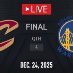 NBA LIVE! Golden State Warriors vs Cleveland Cavaliers | Dec. 24, 2025 | Cavs vs Warriors NBA 2K26