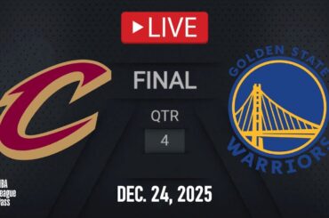 NBA LIVE! Golden State Warriors vs Cleveland Cavaliers | Dec. 24, 2025 | Cavs vs Warriors NBA 2K26