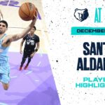 Santi Aldama Highlights vs. Utah Jazz