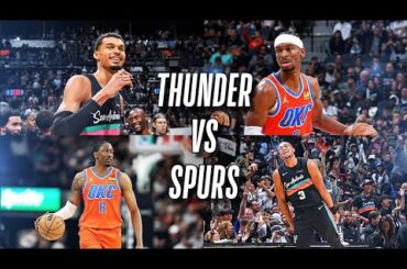Oklahoma City Thunder vs San Antonio Spurs | Full Game Highlights | Dec 24, 2025