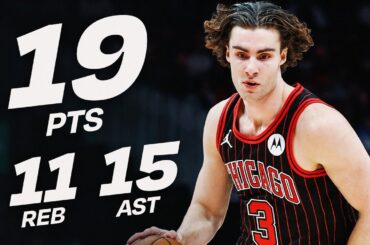 Josh Giddey Recorded The Fastest Triple-Double In Bulls History (20:20 MIN) | December 23, 2025