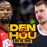 Denver Nuggets vs Houston Rockets Full Game Highlights | Dec 20, 2025 | FreeDawkins