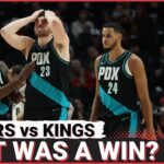 Trail Blazers Sneak Past the Kings in Overtime in a Win That Felt Like a Loss