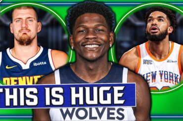 This is HUGE for the TIMBERWOLVES...