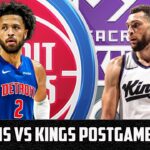 Detroit Pistons vs Sacramento Kings Postgame Show | Pistons Talk Podcast