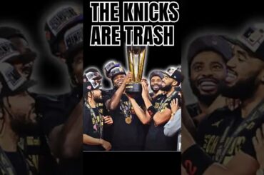 RAISE that banner BUM Knicks !!!
