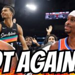 AINT NO WAY! THUNDER at SPURS GAME HIGHLIGHTS 12/23 (REACTION)
