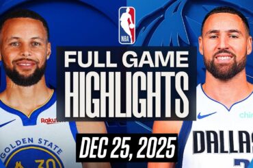 WARRIORS vs MAVERICKS FULL GAME HIGHLIGHTS DECEMBER 25, 2025 NBA HIGHLIGHTS TODAY NBA 2K26 GAMEPLAY