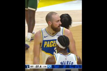 Indiana Pacers- Jay Huff REJECTS IT 🚫 🔥 #nbabasketball #nbahighlights