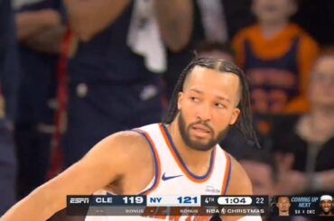 WILD Final 3 Minutes to New York Knicks vs Cleveland Cavaliers on Christmas Day