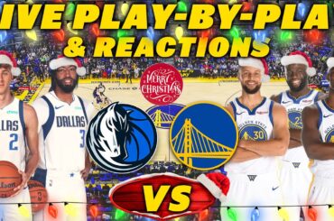 Dallas Mavericks vs Golden State Warriors | Live Play-By-Play & Reactions