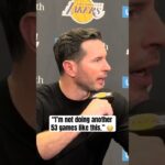 JJ Redick did not hold back after Lakers’ loss to Rockets 👀 (via @LakersNation)