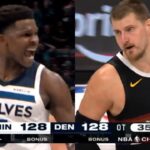 WILD Final 3 Minutes to Denver Nuggets vs Minnesota Timberwolves on Christmas Day