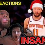 NBA fans reaction to the Knicks’ INSANE Christmas Day comeback win vs the Cavaliers 😱🎄