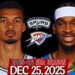 (LIVE) SGA vs WEMBY | San Antonio Spurs vs Oklahoma City Thunder NBA Live Stream #NBAXmas