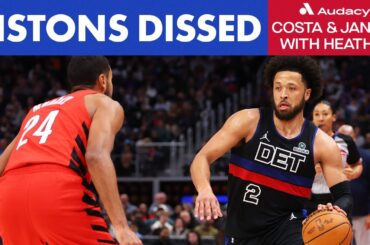 Pistons Dissed By New York Radio Host | Costa and Jansen