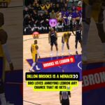 Dillon Brooks getting in LeBrons HEAD😭