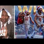 FIRST TAKE | "Brunson remains the heartbeat" - Stephen A. on Jalen scores 34 as Knicks beat Cavs