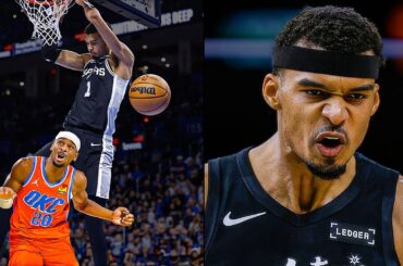 Victor Wembanyama "OKC Kryptonite" 👽 Moments vs Thunder
